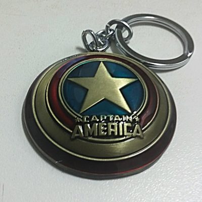 Llavero escudo Capitán América